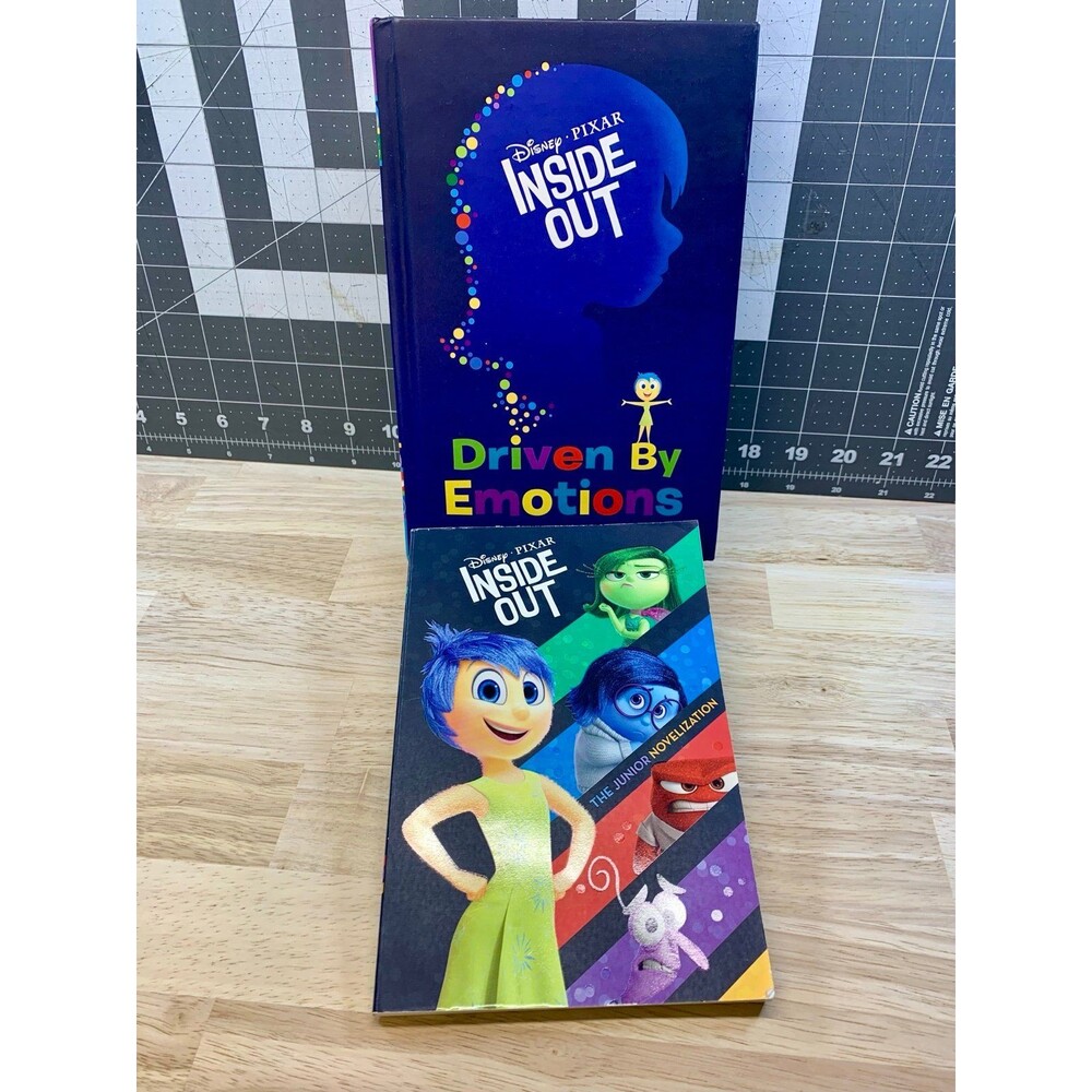 Disney - Pixar - Inside Out Jr Novel + Driven By Emotions - 2 Book bundle
